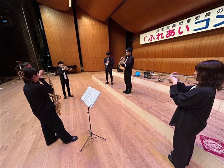 地域イベントに出演する北海道苫小牧市のCaskaders