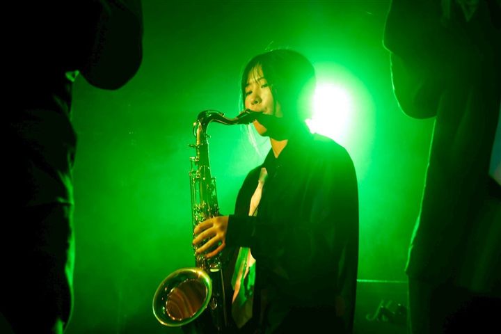 地域イベントに出演する北海道苫小牧市のCaskaders