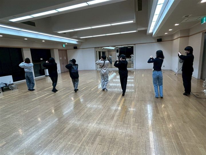 イベント出演後のCaskaders集合写真