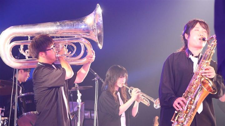 イベント出演後のCaskaders集合写真
