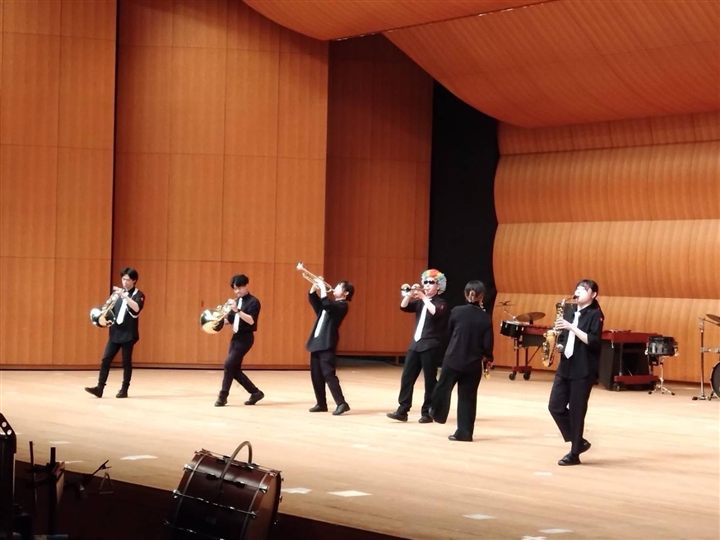 イベント出演後のCaskaders集合写真
